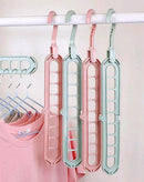 Cabide Mágico Multifuncional Organizador de Roupas - 9 em 1