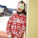 Máscara de Sono Infantil Pelúcia 3D Unicórnio - Super Macia Tie Dye - Lojas Morangoni